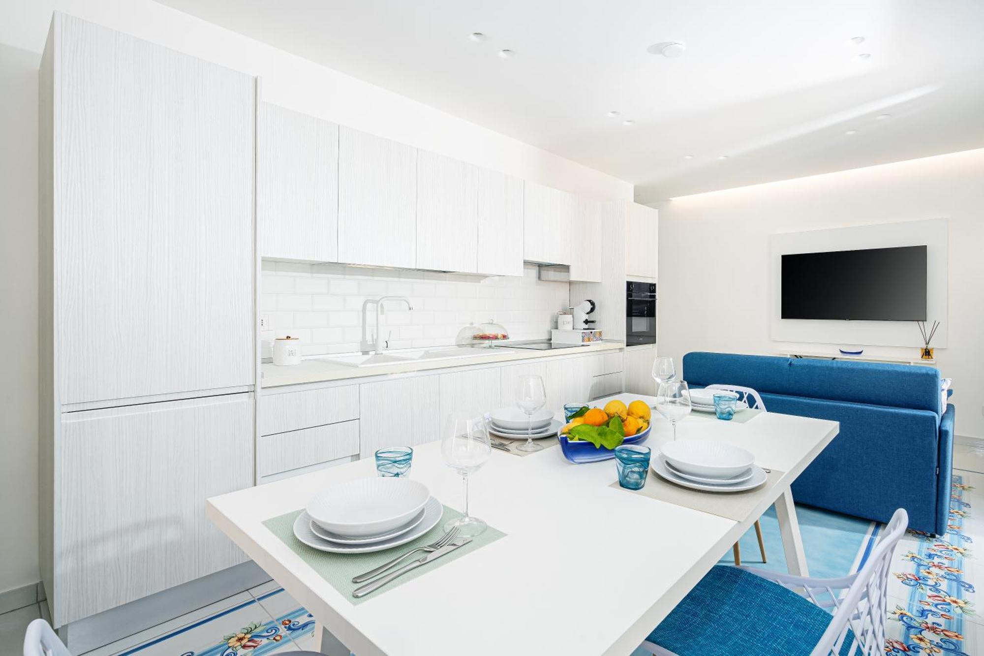 Sea View Deluxe Apartments Vico Equense Exteriér fotografie