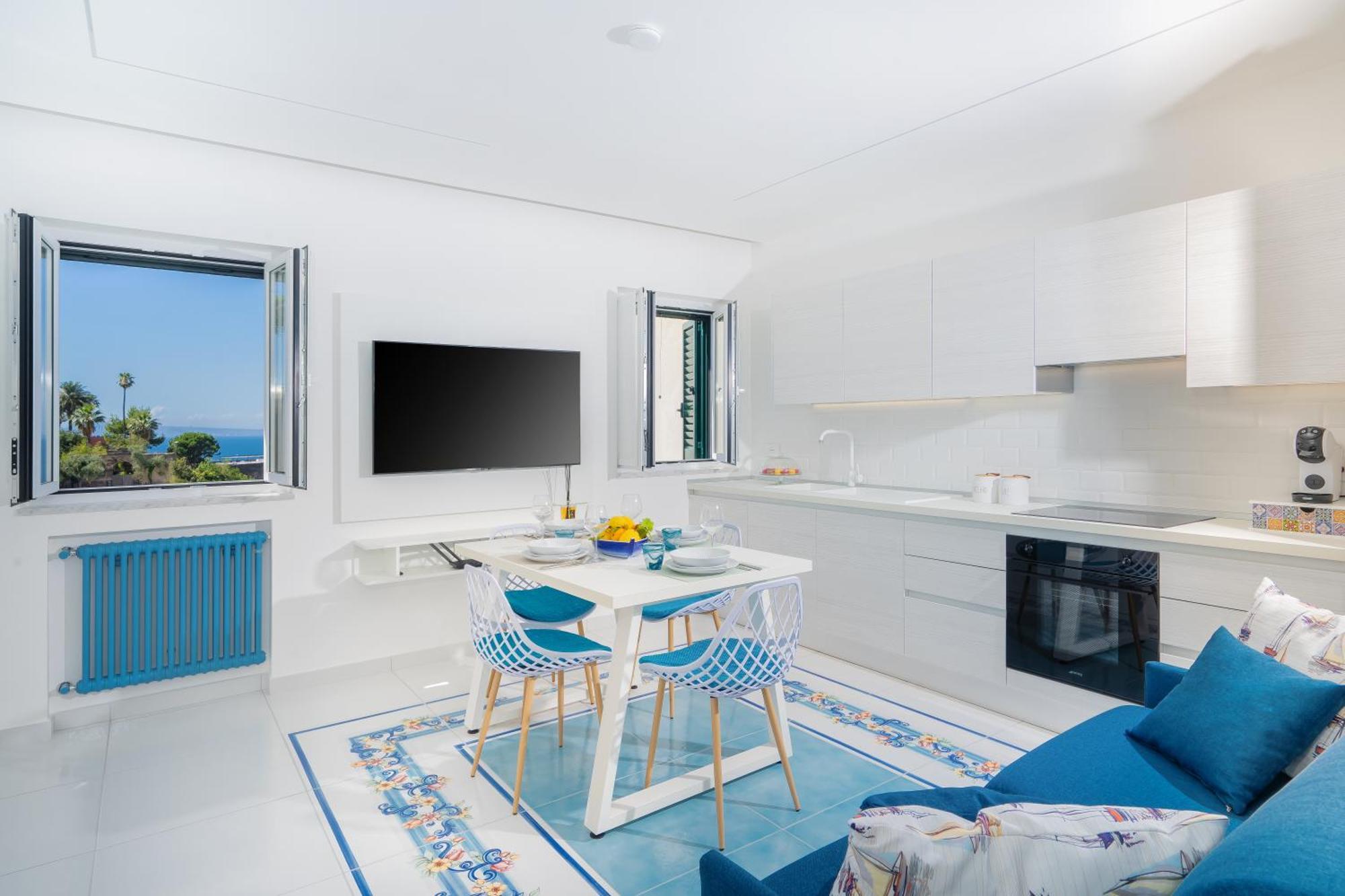 Sea View Deluxe Apartments Vico Equense Exteriér fotografie